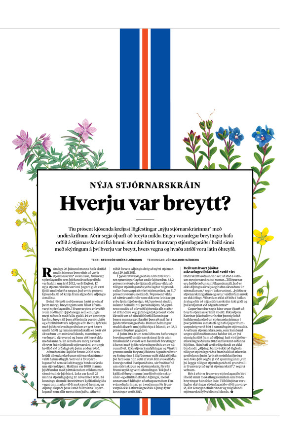 Nýja stjórnarskráin: Hverju var breytt?
