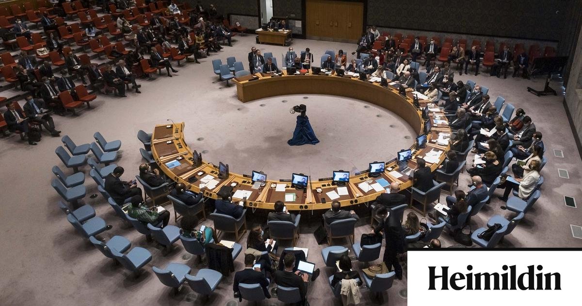 Búist við atkvæðagreiðslu um Hormússund í öryggisráðinu