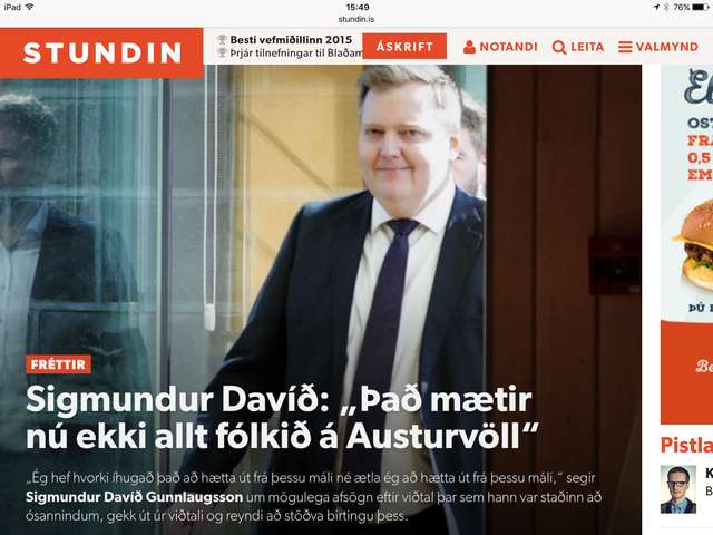 Algjör upplausn á alþingi