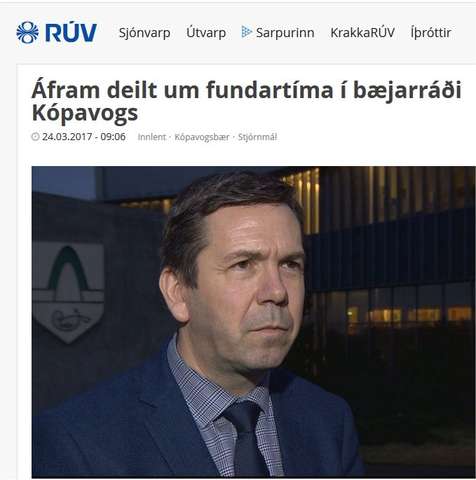 Er bæjarstjórinn að skrökva?