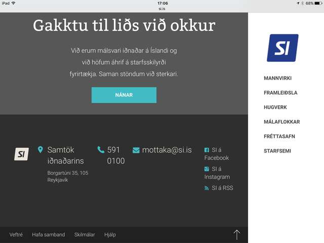 Apinn skiptir ostinum