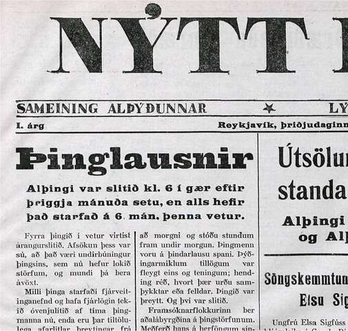 Hæpið að tala um stjórnarkreppu