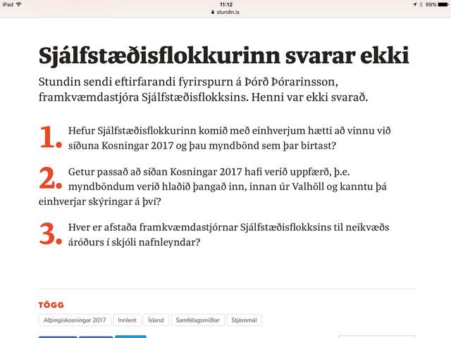 Kosningabaráttan: Er hún að breytast?