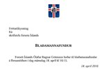 Ólafur og óvissutímar