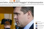 Áhyggjur Bjarna Benediktssonar