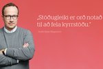 Andri Snær næsti forseti