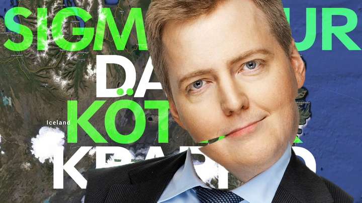 Sigmundur Davíð köttar krappið