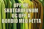 Upp úr skotgröfunum - og upp á borðið með þetta