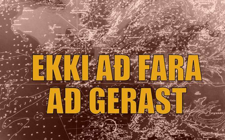 Ekki að fara að gerast