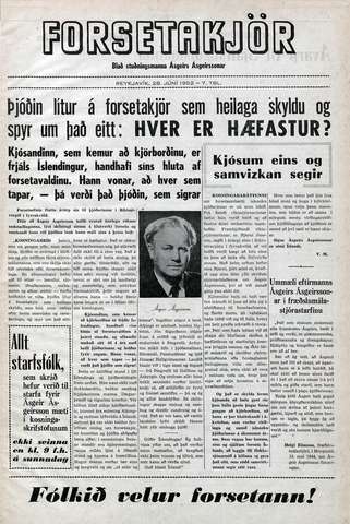 Forsetaframboð: Sjálfsögð kurteisi