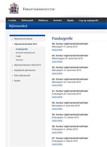 "Ekkert var rætt undir þessum lið."