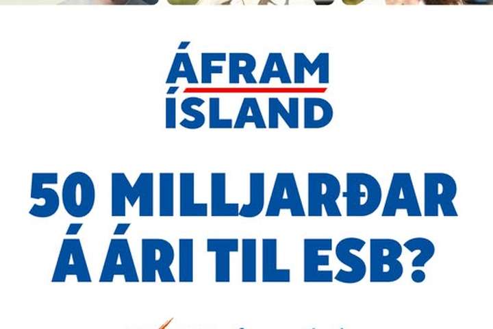 Fullyrðingar um 50 milljarða kostnað við ESB standast ekki samanburð