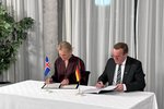 Ísland og Þýskaland undirrita yfirlýsingu um varnarsamstarf