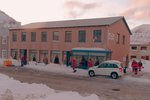 Svona leit Flateyri út úr lofti eftir snjóflóðin