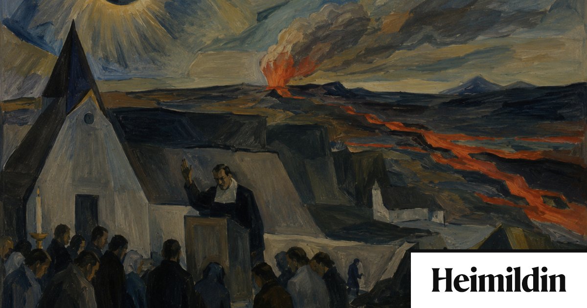 Myrkur í ágúst 18 — Eldklerkurinn sér almyrkva