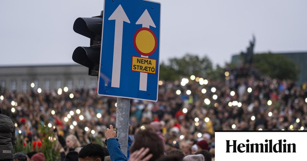 Landsframleiðsla Íslands skreppur saman