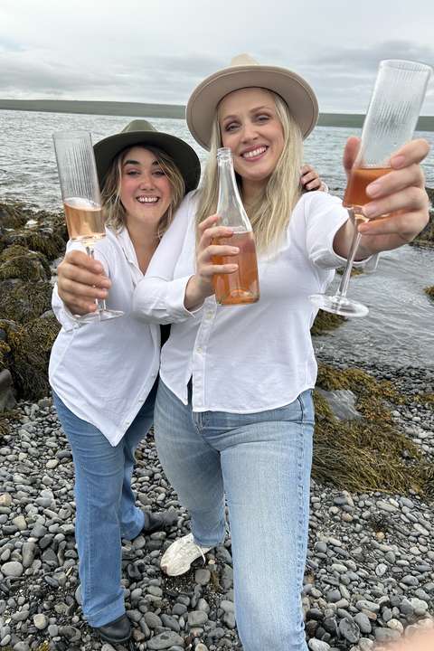 Vinkonur í vínframleiðslu