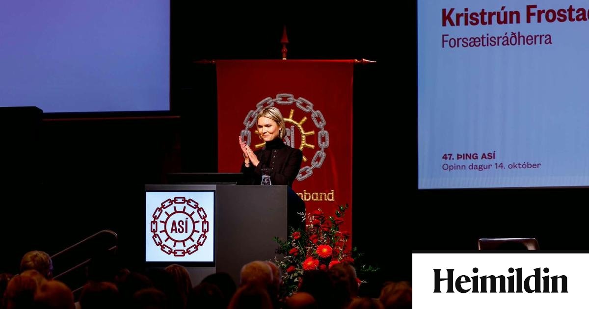 Kristrun Frostadóttir minntist samstöðu og markvissts starfs