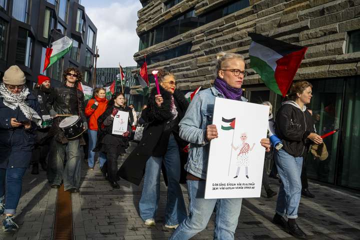Þakkar Íslendingum fyrir að hafa bjargað súpueldhúsi á Gaza