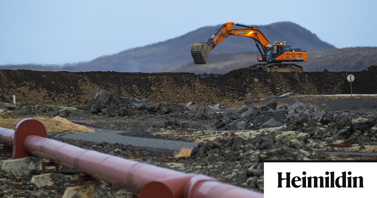 Varnargarðar í Grindavík reyndust ríkislögreglustjóranum ofviða