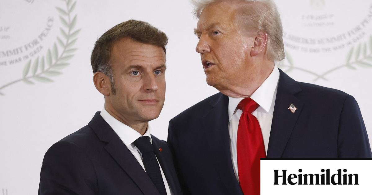 Hæddist að hjónabandi Macrons og boðaði vanefndir í NATO