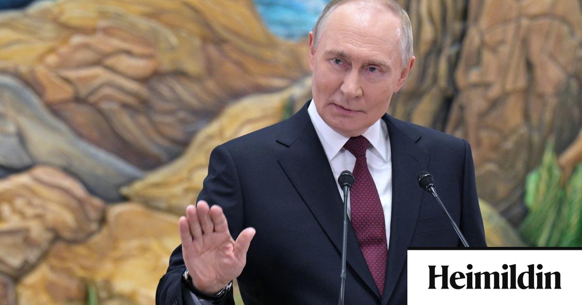 Talsmaður Kremlar segir Pútín boðið í „friðarráð“ Trumps fyrir Gaza