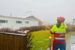 Svona er ástandið í fárviðrinu á Siglufirði