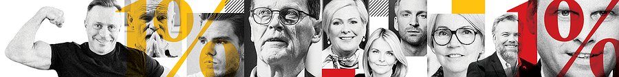 Hátekjulistinn: 3.542 tekjuhæstu Íslendingarnir