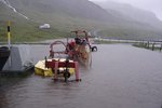 Flóð í Árneshreppi: „Við erum innilokuð"
