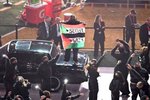 Dansari truflaði atriði Kendrick Lamar með fána Palestínu og Súdan – MYNDSKEIÐ