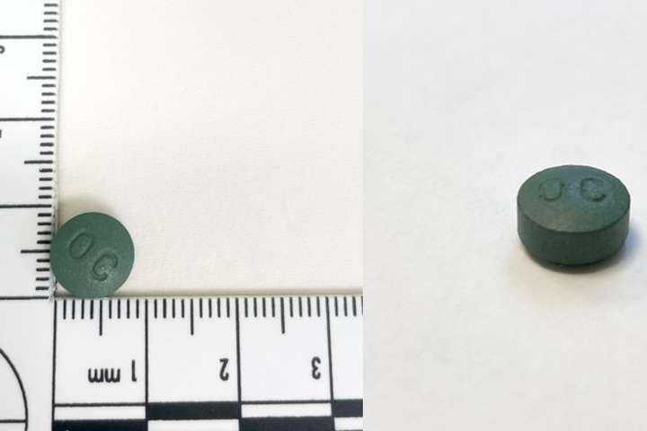 Falsaðar OxyContin töflur í umferð