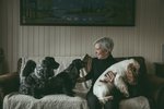 „Hundarnir eru mínir heilsuþjálfar og sálfræðingar“