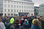 Fjölmennur samstöðufundur með Yazan litla haldinn í gær – Verður vísað úr landi á allra næstu dögum