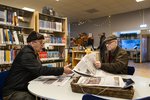Bókasöfn: Margir sem koma daglega en taka aldrei út bækur