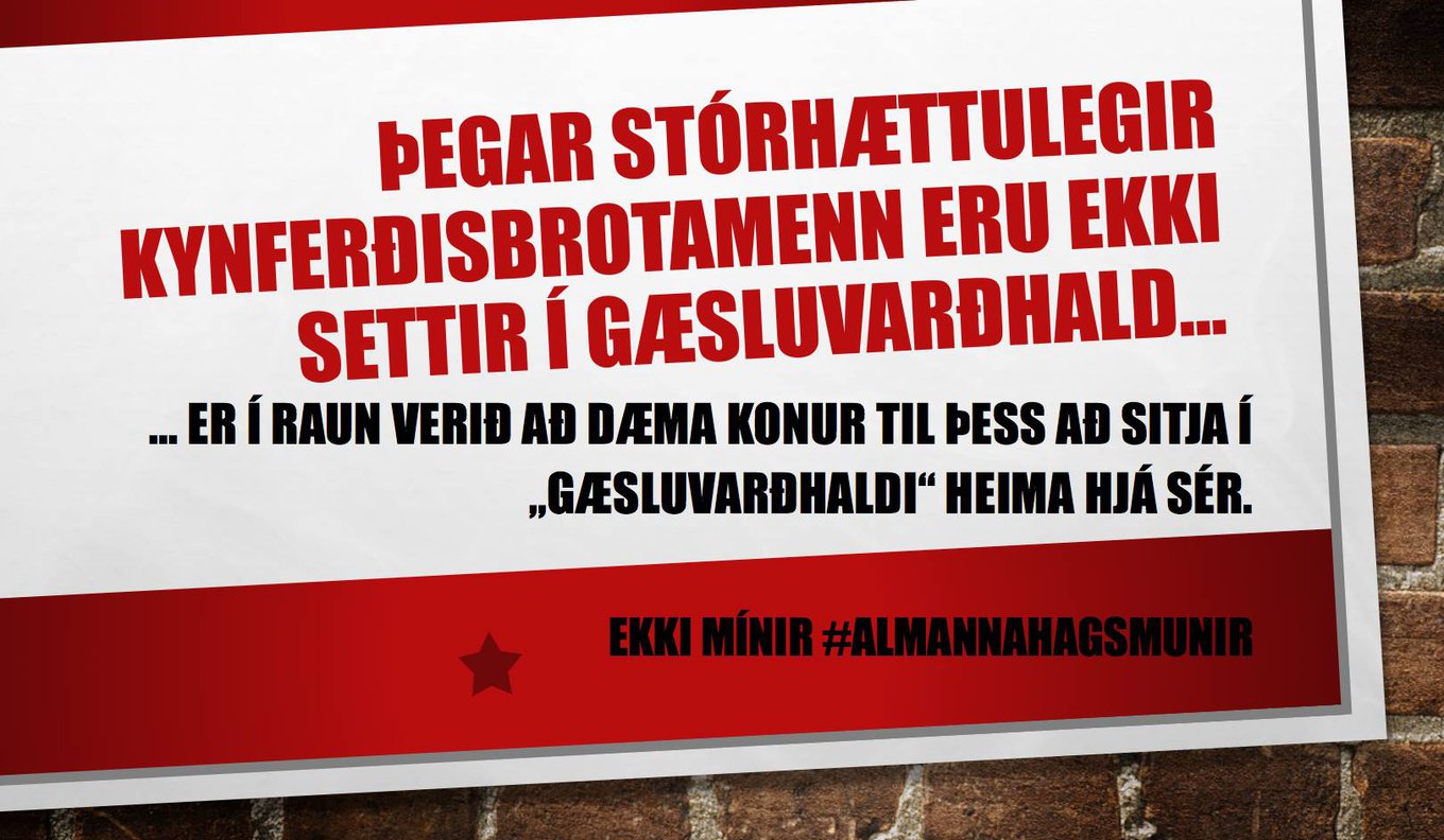 Ekki mínir almannahagsmunir