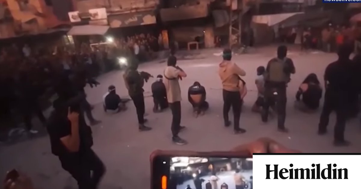Hamas fer hamförum á frelsuðu svæðunum