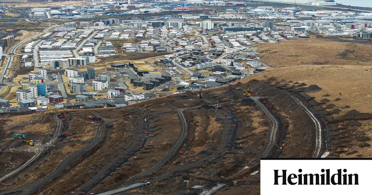 Ný hverfi í byggingu á mögulegu áhrifasvæði eldgosa