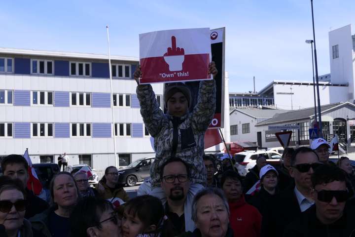 Grænlendingar mótmæltu olíuleit Bandaríkjamanna