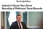 New York Times fjallar um Klaustursmálið: Freyju finnst sárt að þingmennirnir segi ekki af sér