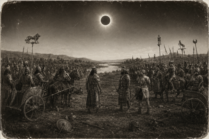 Myrkur í ágúst 11 — Guðirnir senda sólmyrkva