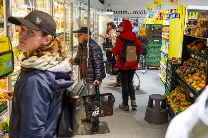 Verðbólgan skýst upp að nýju