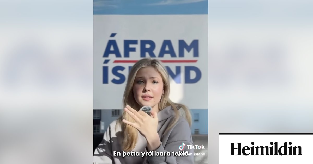 Myndband Áfram Ísland um málskotsréttinn horfið