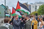 „Frjáls, frjáls Gaza“ berst inn í þingsalinn nokkrum dögum eftir piparúðann
