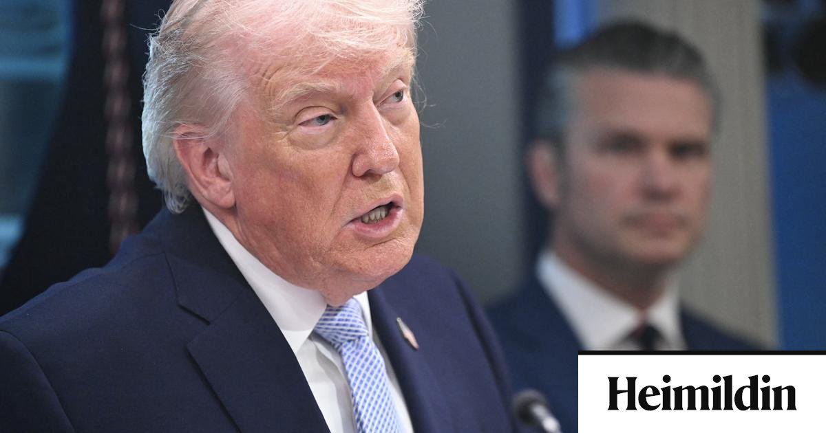 Trump hættir við að streyma aftökunni