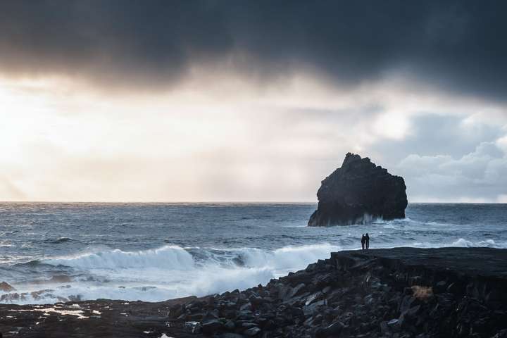 „Sandsumar“ í kjölfar eldgosa úti fyrir Reykjanesi