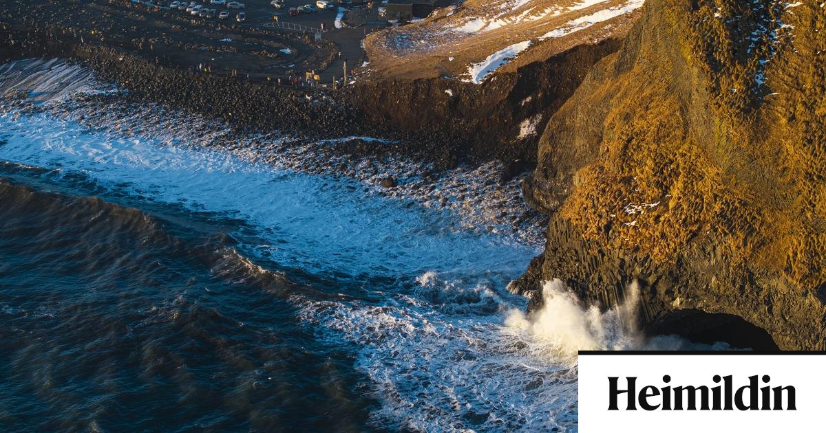 Myndir: Gjörbreytt Reynisfjara