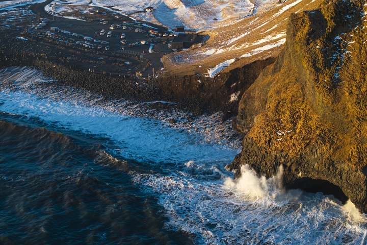 Myndir: Gjörbreytt Reynisfjara