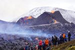 Svona var ástandið við eldgosið