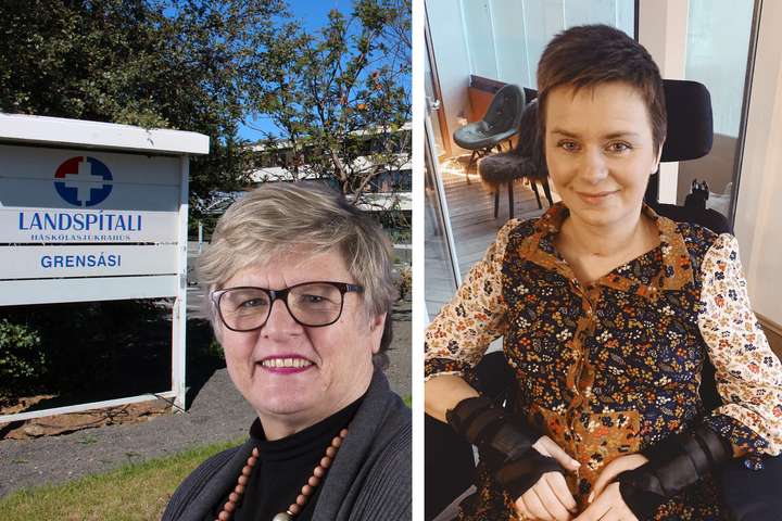„Maður er hálfbjargarlaus án sinna nánustu inni á svona stofnun“