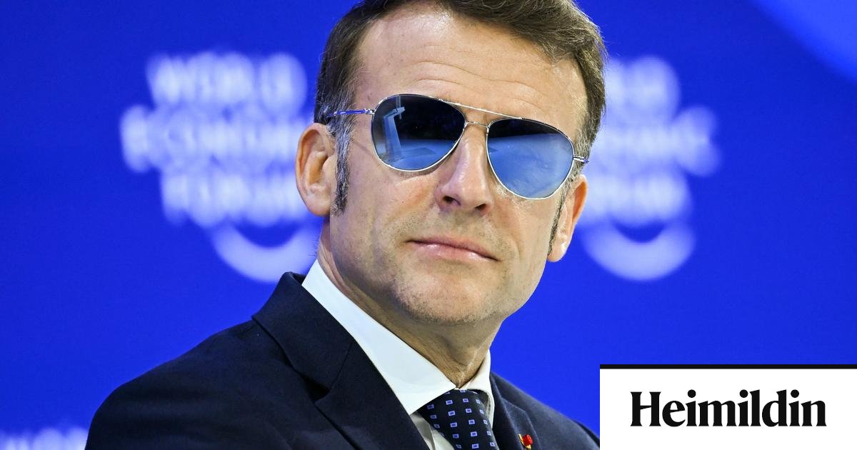 Eldræða Macrons: Bandaríkin reyna að undiroka Evrópu